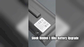 Batería de litio de tubo oculto, batería de bicicleta eléctrica de 36V y 48V, marco integrado, batería de iones de litio para bicicleta eléctrica